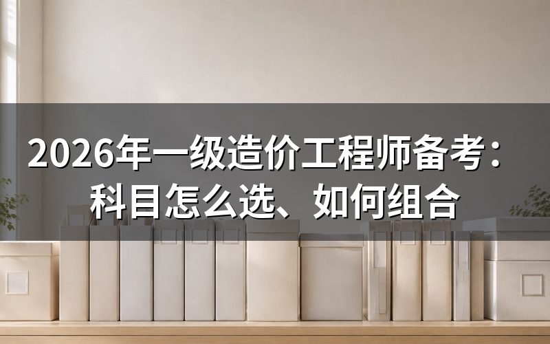 一级造价工程师是什么性质的证书?