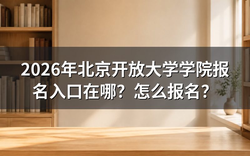 报名入口与官方网站