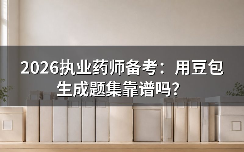 AI生成题集为何吸引考生？