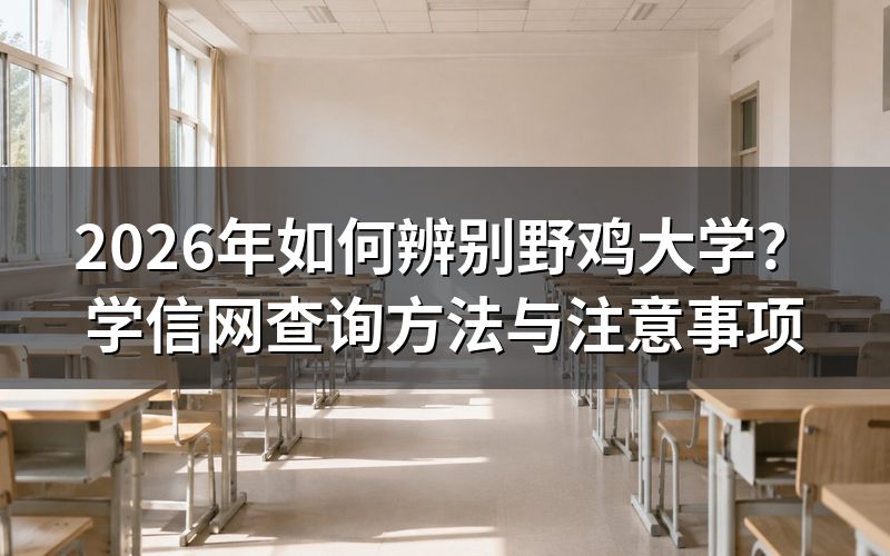什么是野鸡大学？