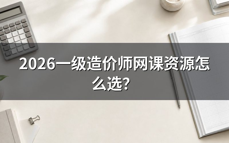 2026年一级造价师考试时间与报名安排是怎样的？