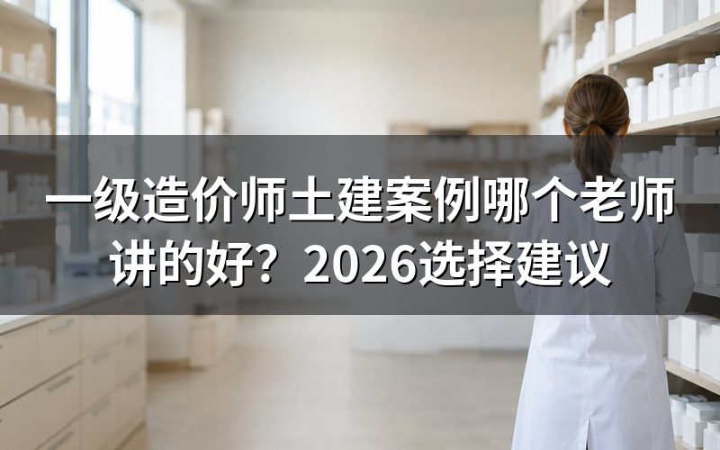 为什么“土建案例老师”会成为高频搜索?