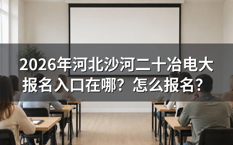 报名入口与官方查询途径