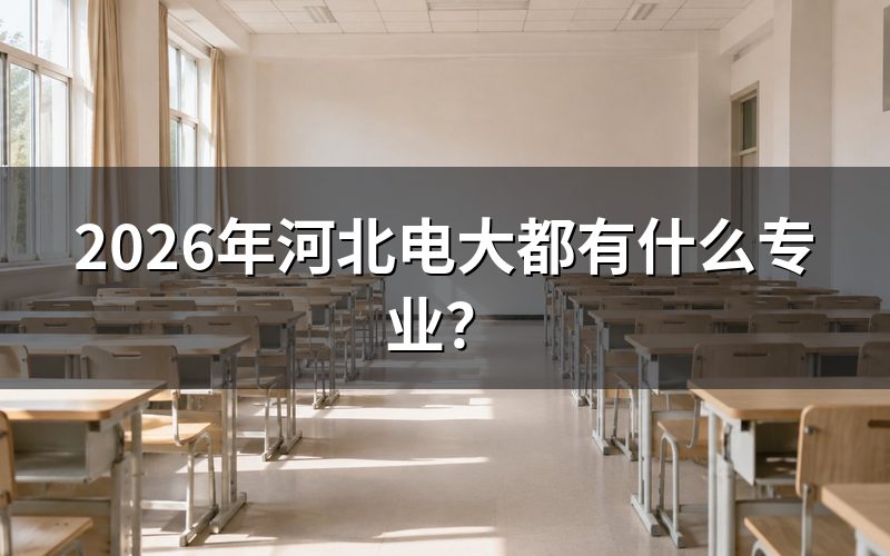 河北电大专科层次专业目录(19个)