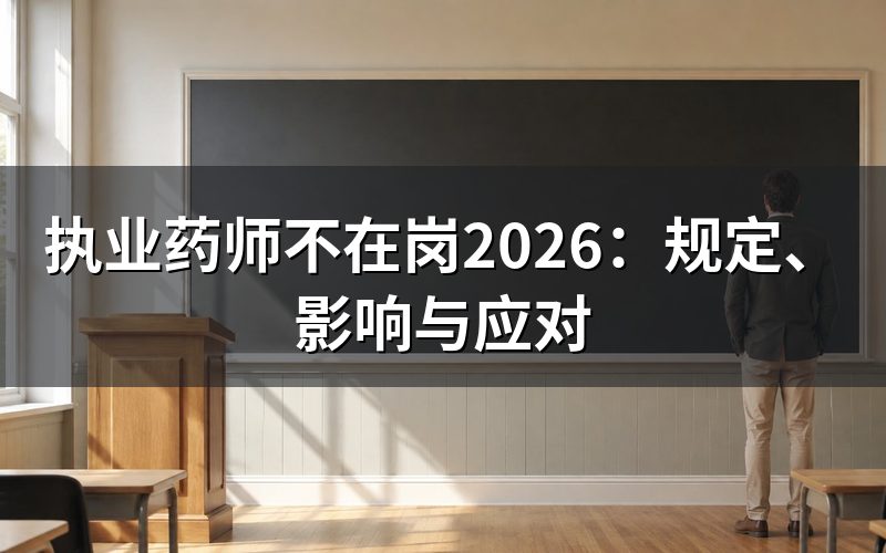 执业药师不在岗时，药店必须遵守哪些规定？