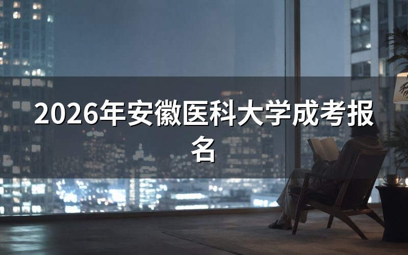 2026年报名时间与入口