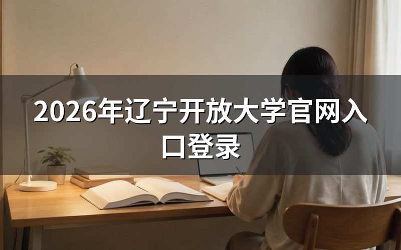 辽宁开放大学官网入口与登录方式