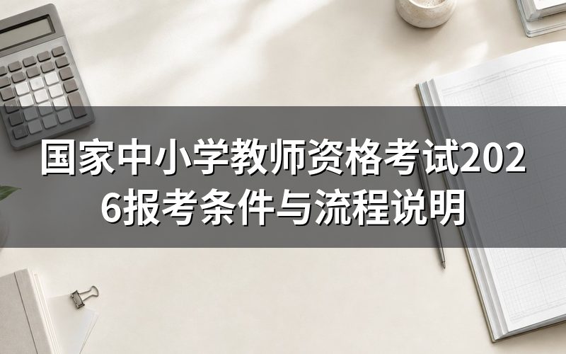 什么是国家中小学教师资格考试?