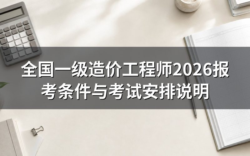 什么是全国一级造价工程师？