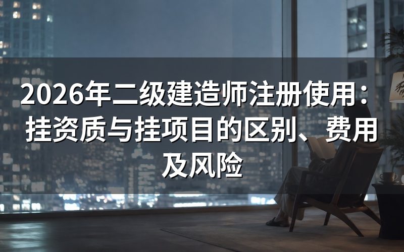 什么是二级建造师注册使用?