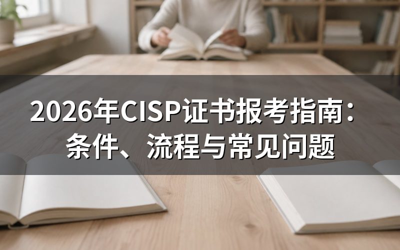 什么是CISP证书？