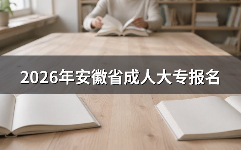 2026年报名时间与入口