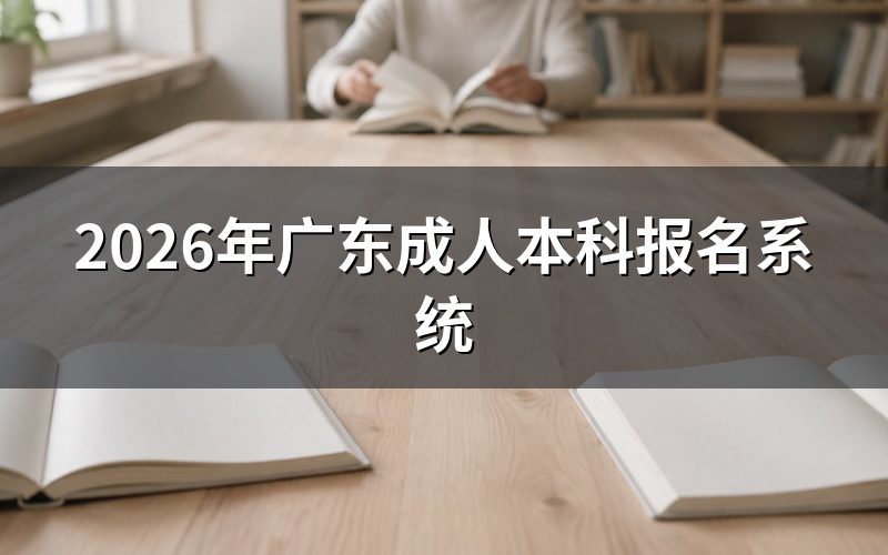 报名系统入口与开放时间