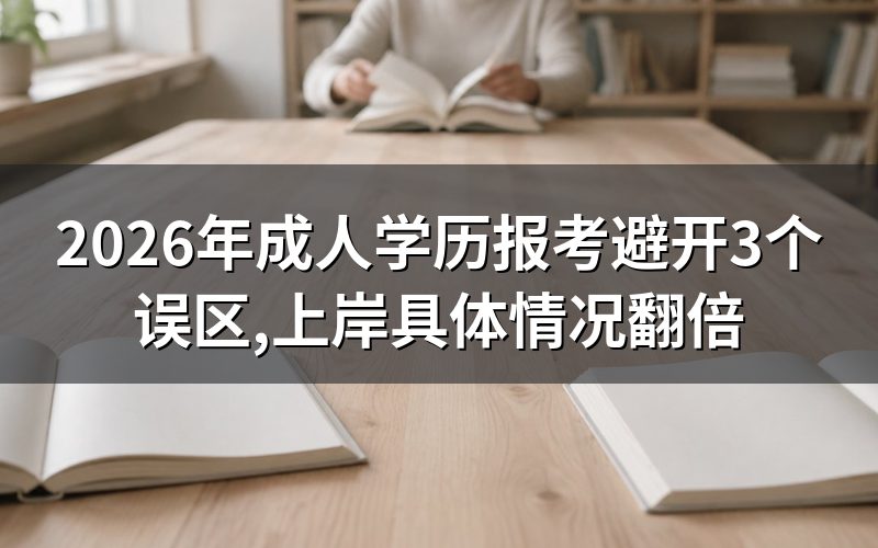 误区一:报名人数多就没机会?