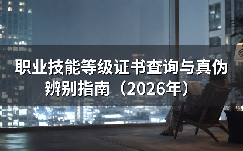 什么是职业技能等级证书?和国家职业资格证书有何区别?