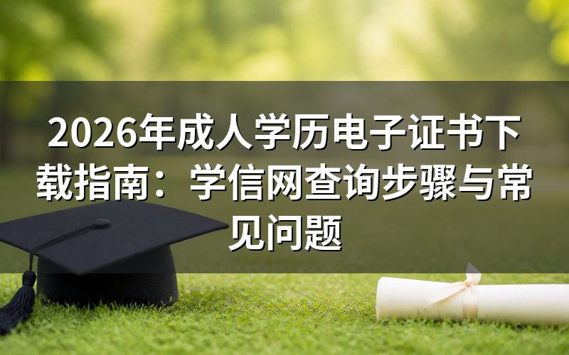 一、学历电子证书是什么?