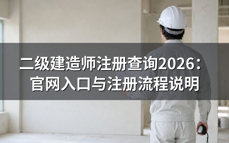 二级建造师注册查询在哪里查?