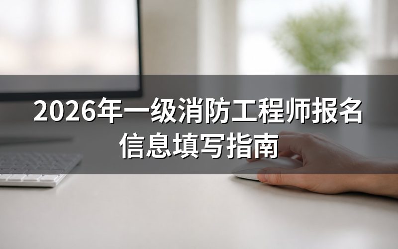 报名信息填写有哪些常见误区?