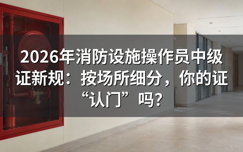 新中级证和老中级证有什么区别?