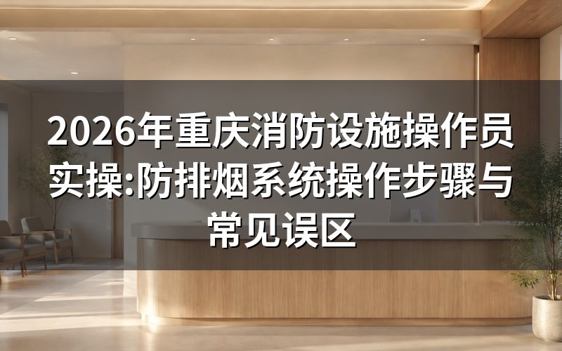 防排烟系统操作考什么?
