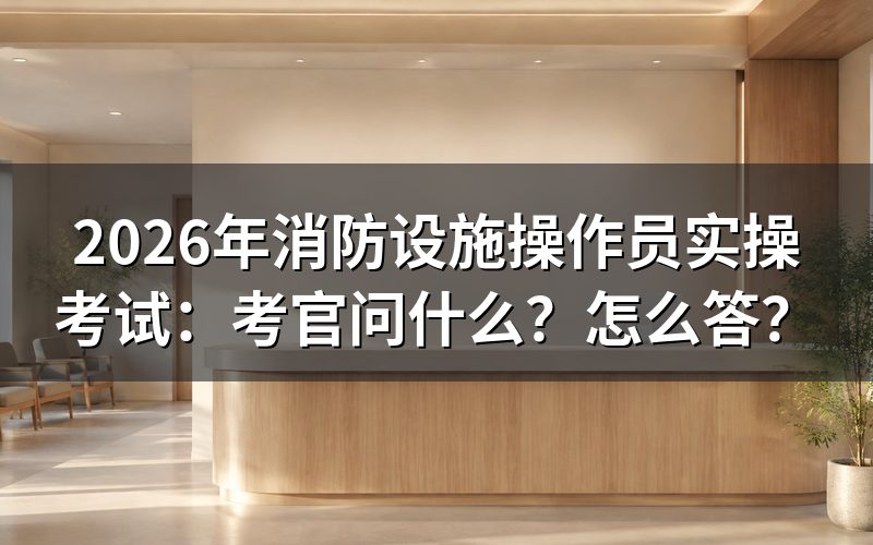 实操考试到底考什么?