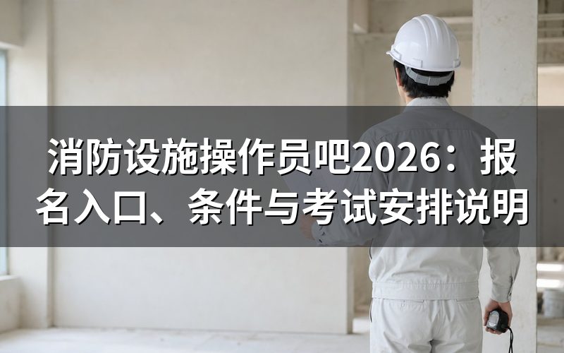 消防设施操作员吧都关心什么?