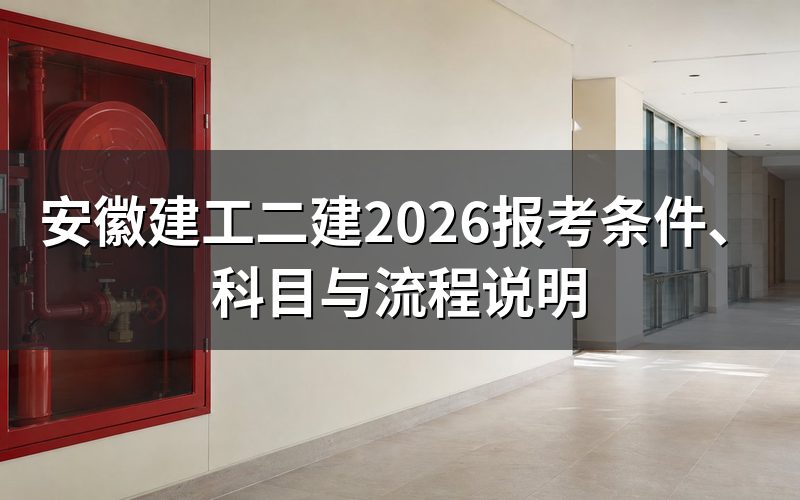 安徽建工二建是什么证书?