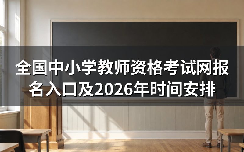 全国中小学教师资格考试网是哪个?
