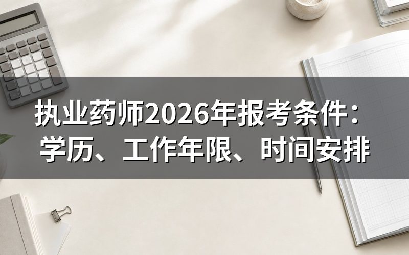 2026年执业药师报名时间过了吗?