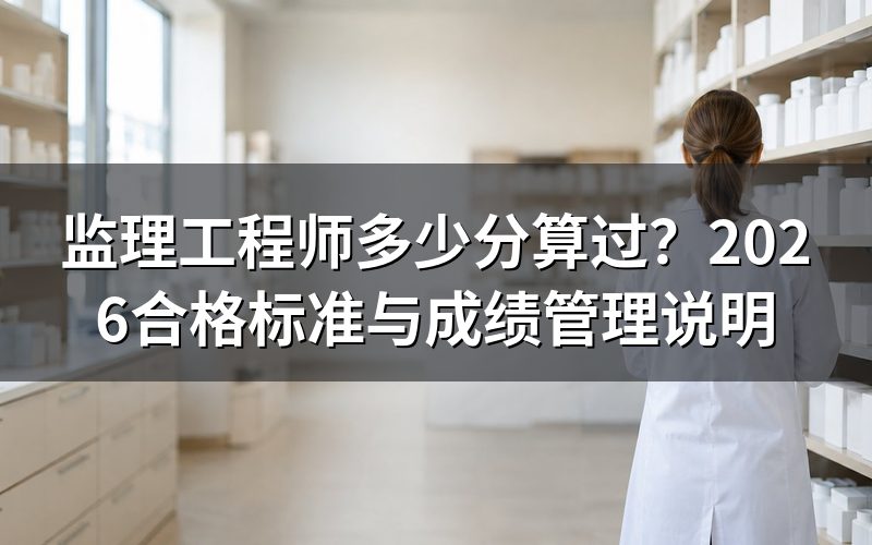 监理工程师多少分算过?