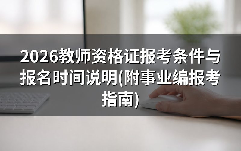 教师资格证和襄阳事业编招聘是一回事吗?