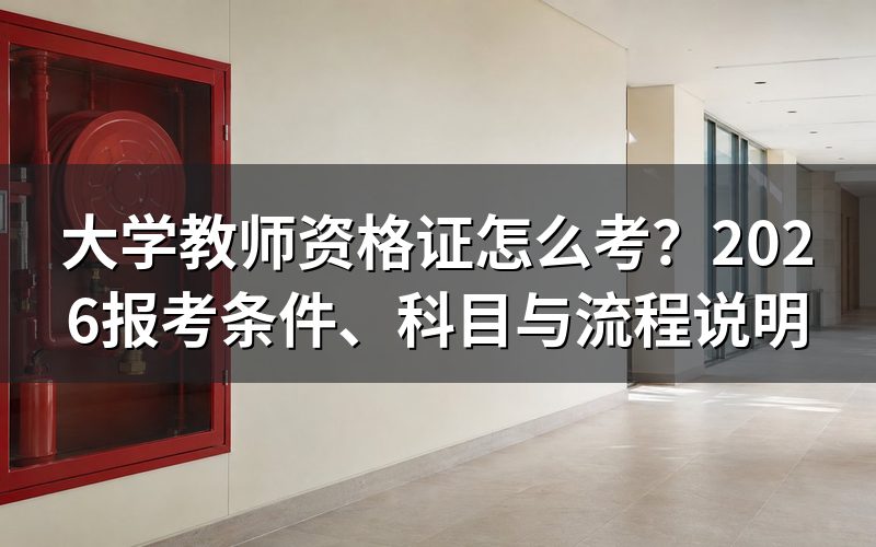大学教师资格证和中小学教师资格证是一回事吗?