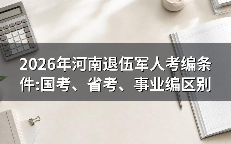 退伍军人进入体制内有哪几条主要路径?