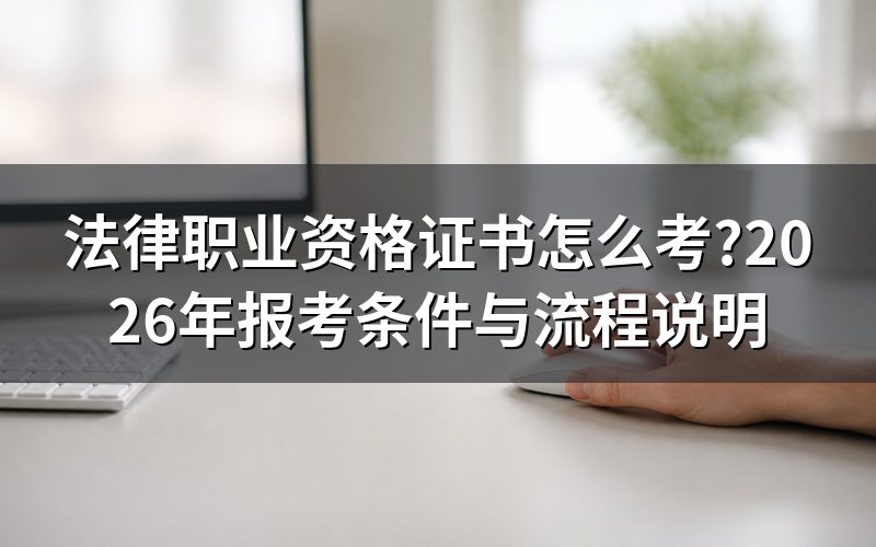 法律职业资格证书是什么,为什么是从业门槛?