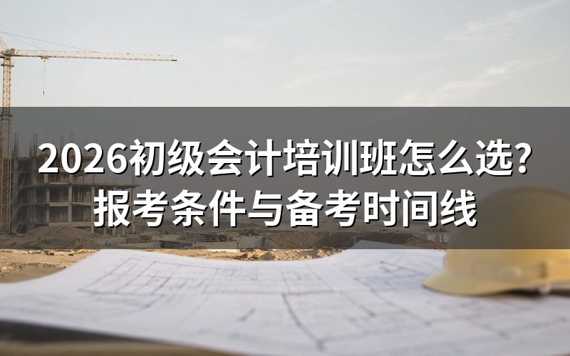 现在(2026年8月)还能报初级会计培训班吗?