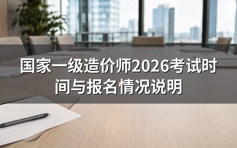 国家一级造价师现在还能报名吗?