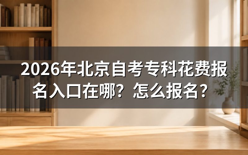 报名入口与操作平台