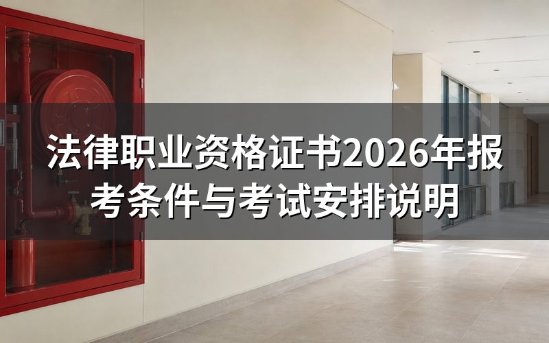 法律职业资格证书到底是一种什么样的考试?