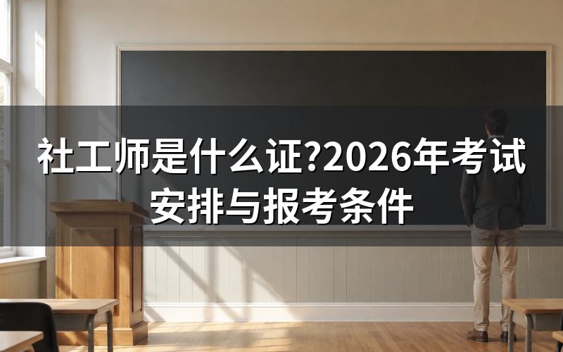 社工师现在是什么进度?2026年报名考试都过了吗