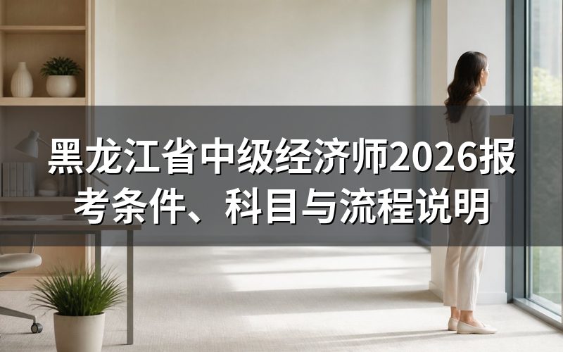 黑龙江省中级经济师是什么证书?