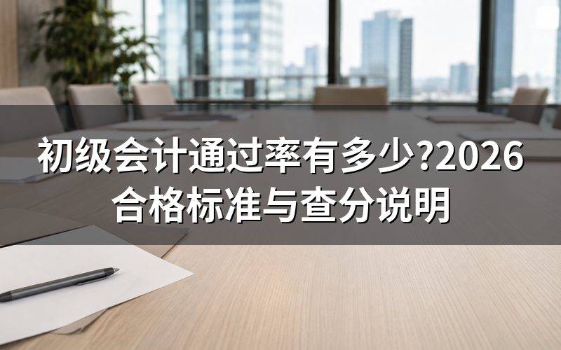 初级会计的通过率官方公布了吗?