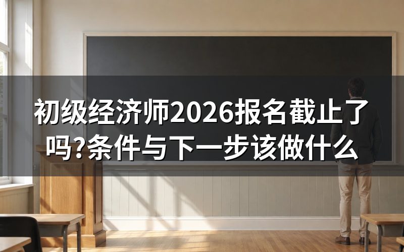 9月5日打开中国人事考试网,初级经济师报名还能报吗