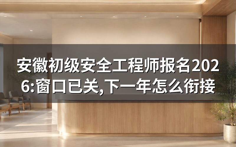 安徽初级安全工程师报名现在查是什么状态