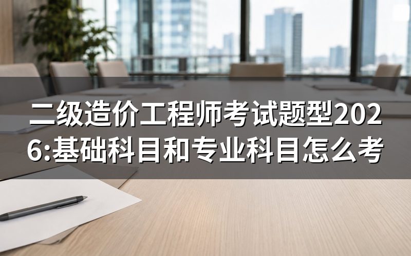 打开人事考试网,两科到底怎么考