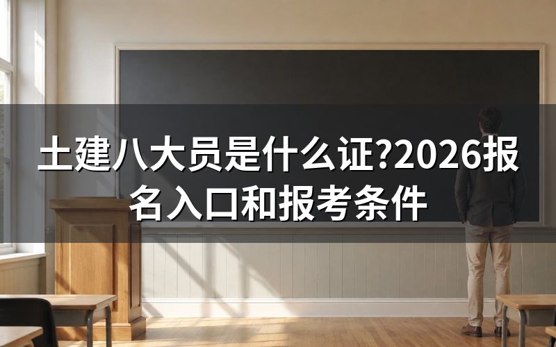 查土建八大员,先看官网写的是哪几个岗位
