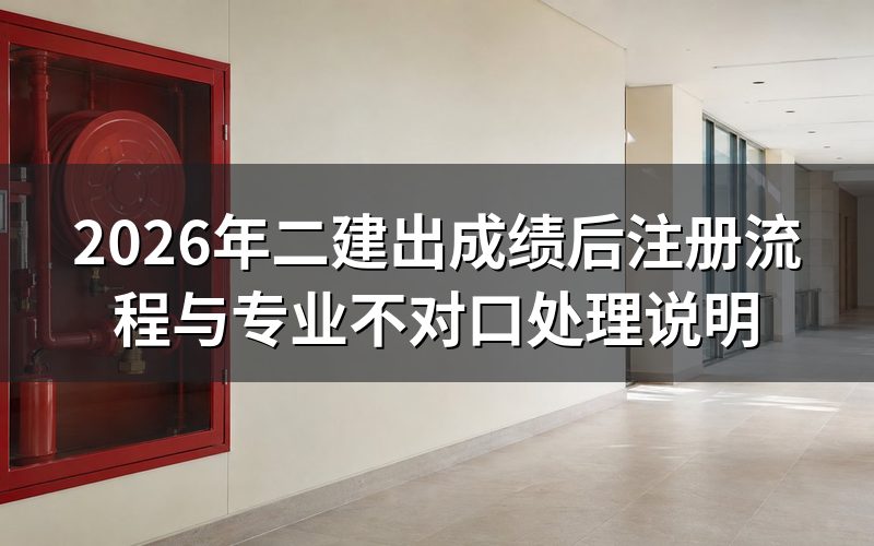 二建出成绩后拿到合格证，是不是就等于能执业了？