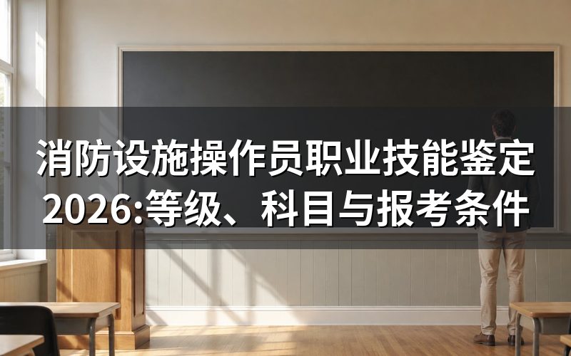 查消防设施操作员职业技能鉴定,先看这个网站九月写了什么