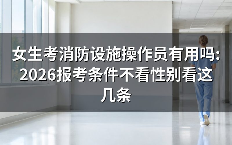 先去官网查条件:性别那一栏是空的