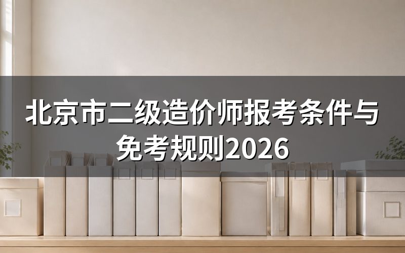 北京市二级造价师现在去哪查报名进度
