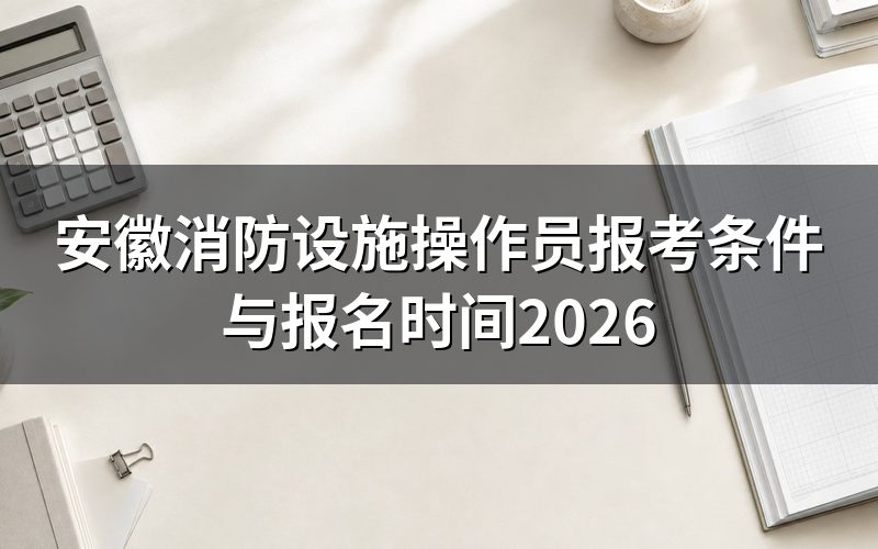 打开消防职业技能鉴定考试网,安徽这批公告写了什么